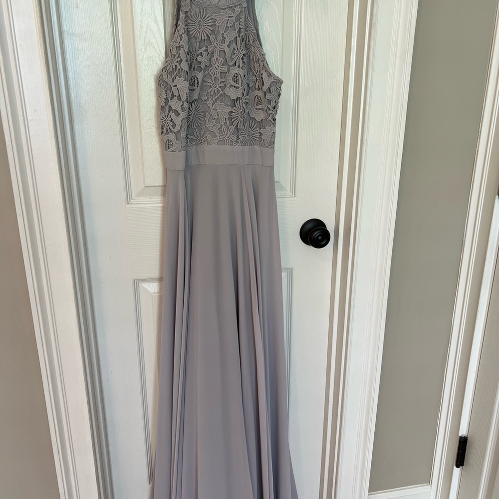 Lulu’s XS Gray Formal Dress